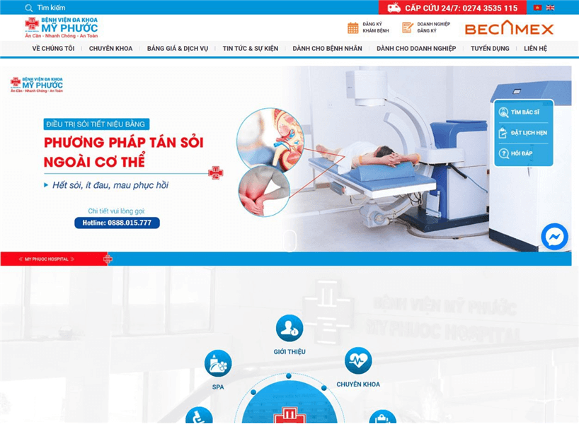 Web bệnh viện